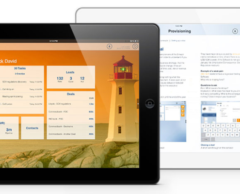 iSEEit Mobile Sales App for iPad