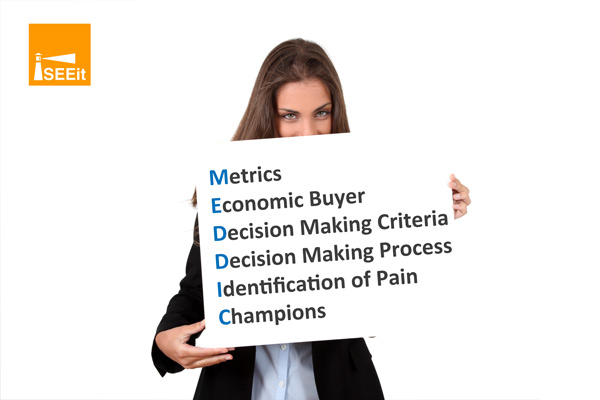 meddic sales process card