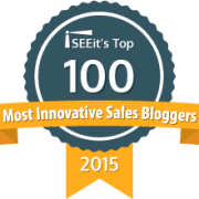 Top 100 Most Innovative Sales Bloggers Badge