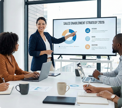 Sales AI for Sales Enablement manager